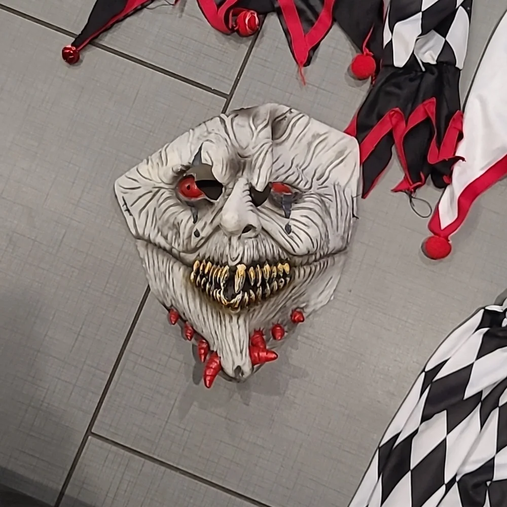 Sinister Jester Costume Medium - Picture 5 of 5